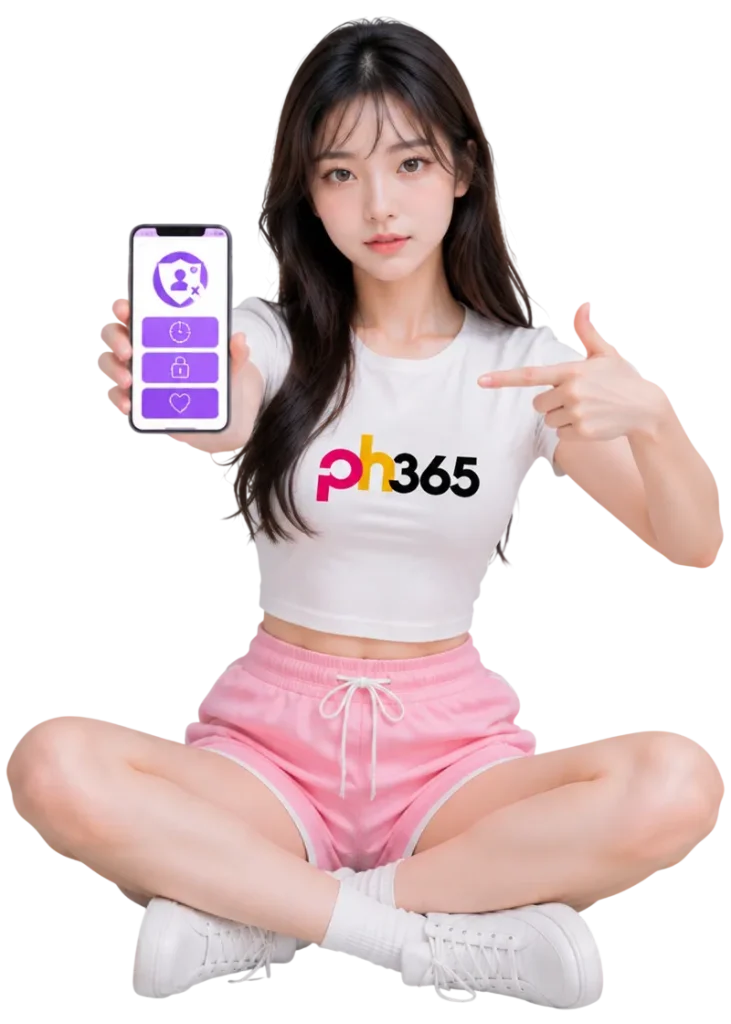 Modern minimalist phone display promotion